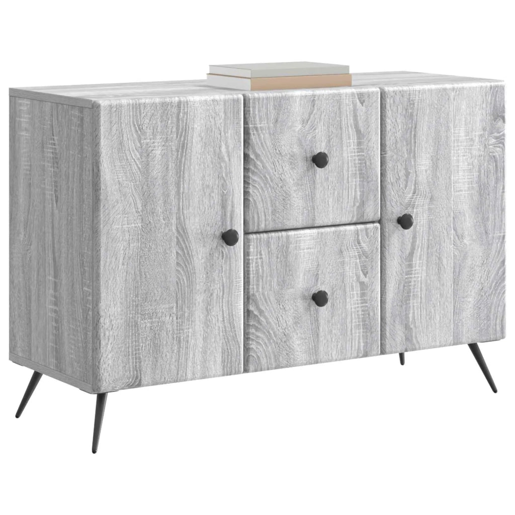 Credenza Grigio Sonoma 89 x 34,5 x 60 cm Legno ingegnerizzato