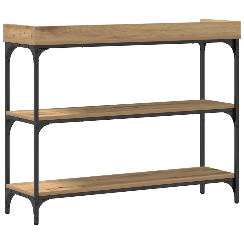 Tavolo Consolle | Tavolo d'Ingresso rovere artigianale 100 x 30 x 80 cm