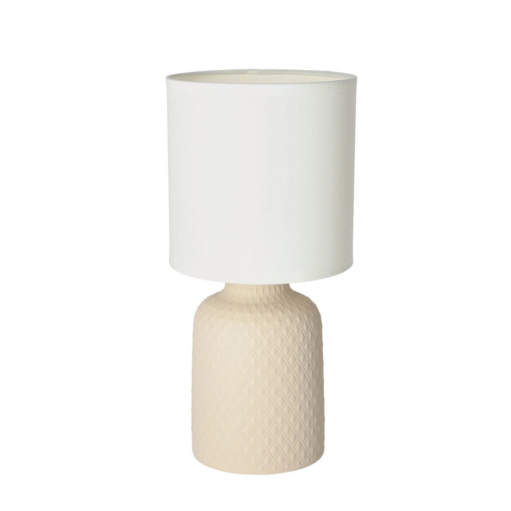 Lampada da tavolo Candellux INER 41-79879 beige E14