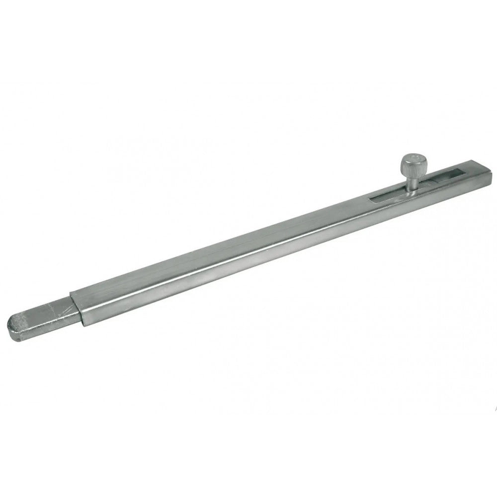 Catenaccio chiavistello da 10x20x200mm verticale a saldare zincato