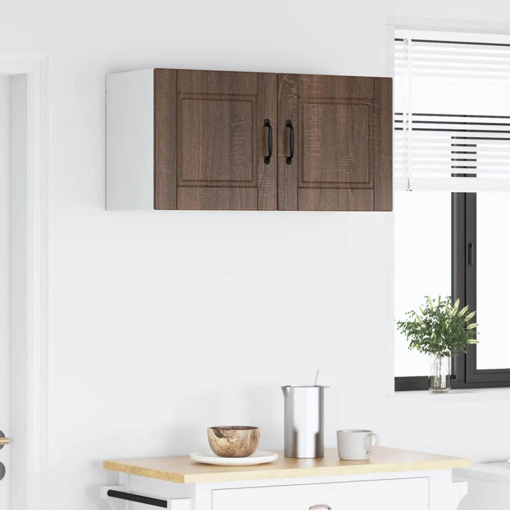 Armadietto a muro PORTO Rovere Marrone 80 x 31 x 40 cm