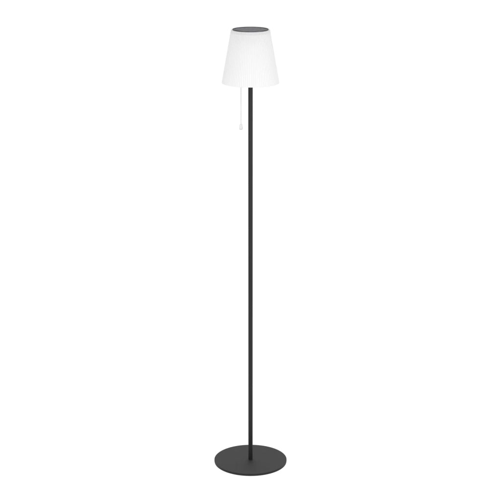 Lampada Ricaricabile Moderna Scordiano-L Acciaio Nero Led 2,3W 220Lm Ip44