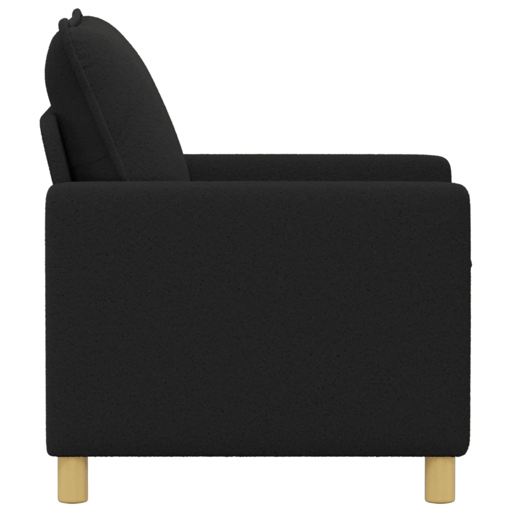 Divano Nero 76 x 81 x 87,5 cm Tessuto 42028769