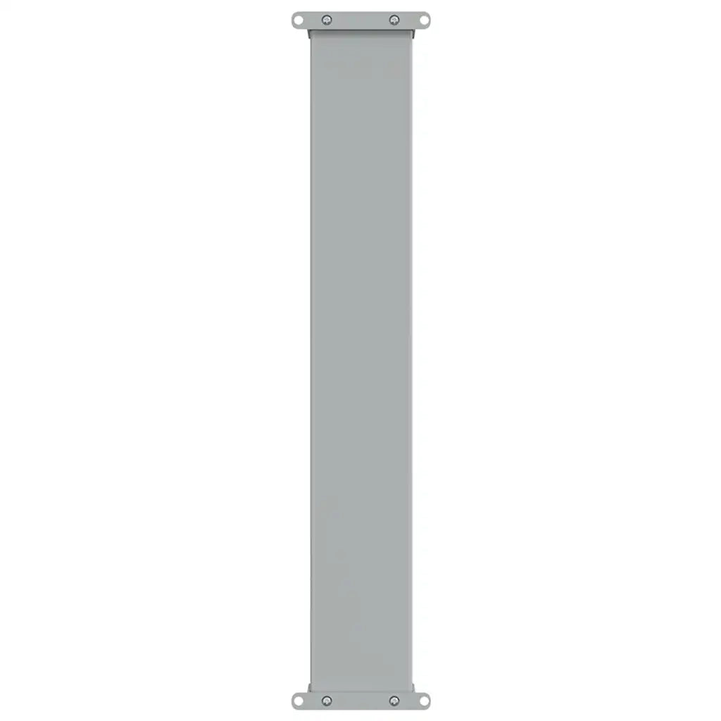 Tenda Laterale Retrattile per Patio 80x300 cm Nera