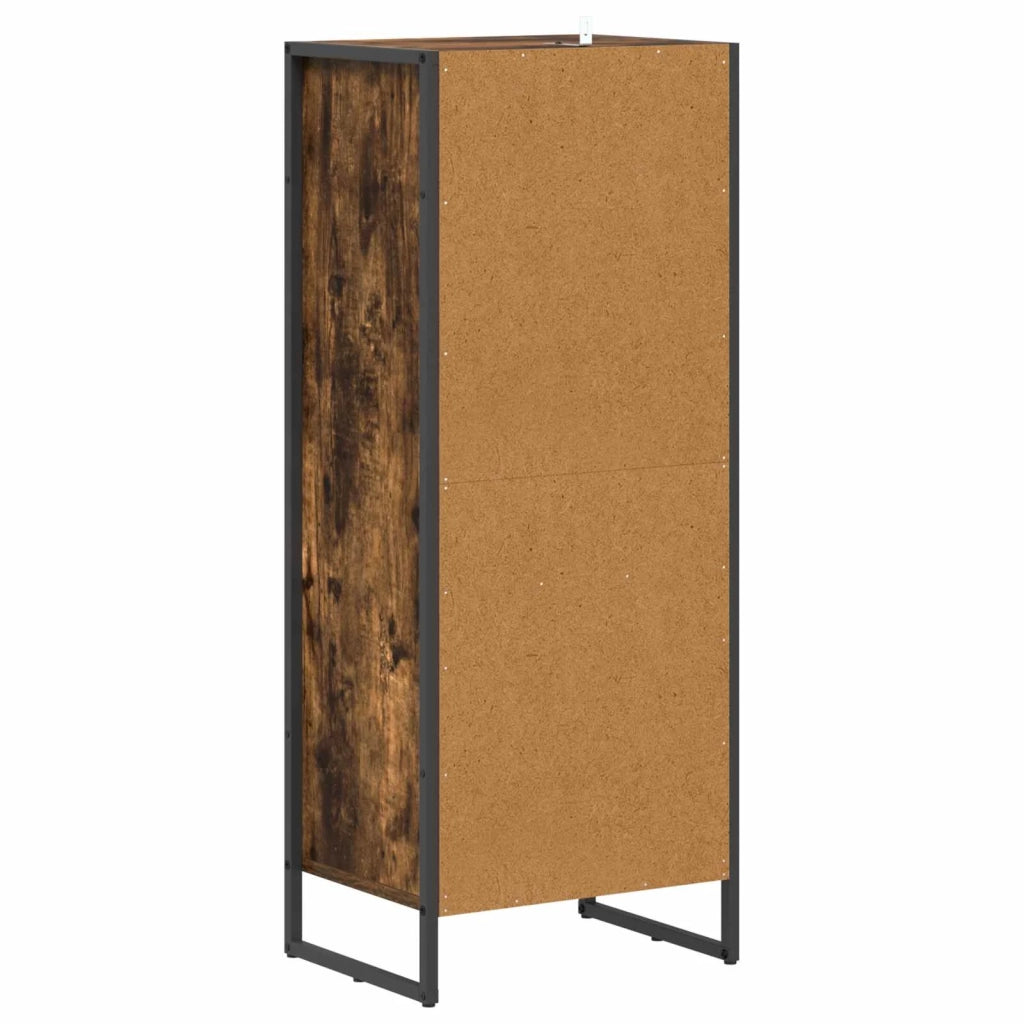 Mobile da Bagno con cassetto Quercia Fumosa 40 x 30 x 100 cm