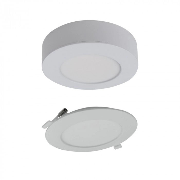 Downlight LED rotondo CCT 2in1 6W bianco Ecolight