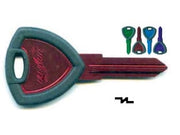 CHIAVI GIOBERT PER AUTO LANCIA GT10U2- - GT10U2 ultralite verdi - 5 pezzi SILCA
