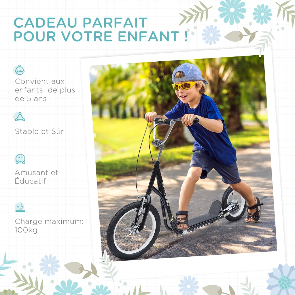 Bicicletta per Bambini ¨C zephmum ¨C Nero, Acciaio
