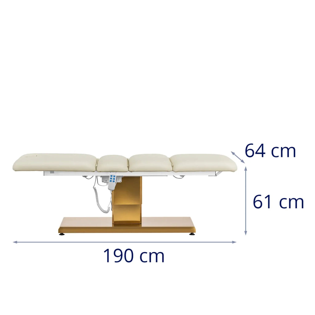 Poltrona estetica 300 watt 150 kg crema e oro 14_0008997