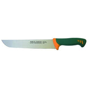Marietti BUT26 Profi-Line Coltello da Macellaio 26 cm Lama in Acciaio Inossidabile Manico Ergonomico Antiscivolo colore Verde-arancione