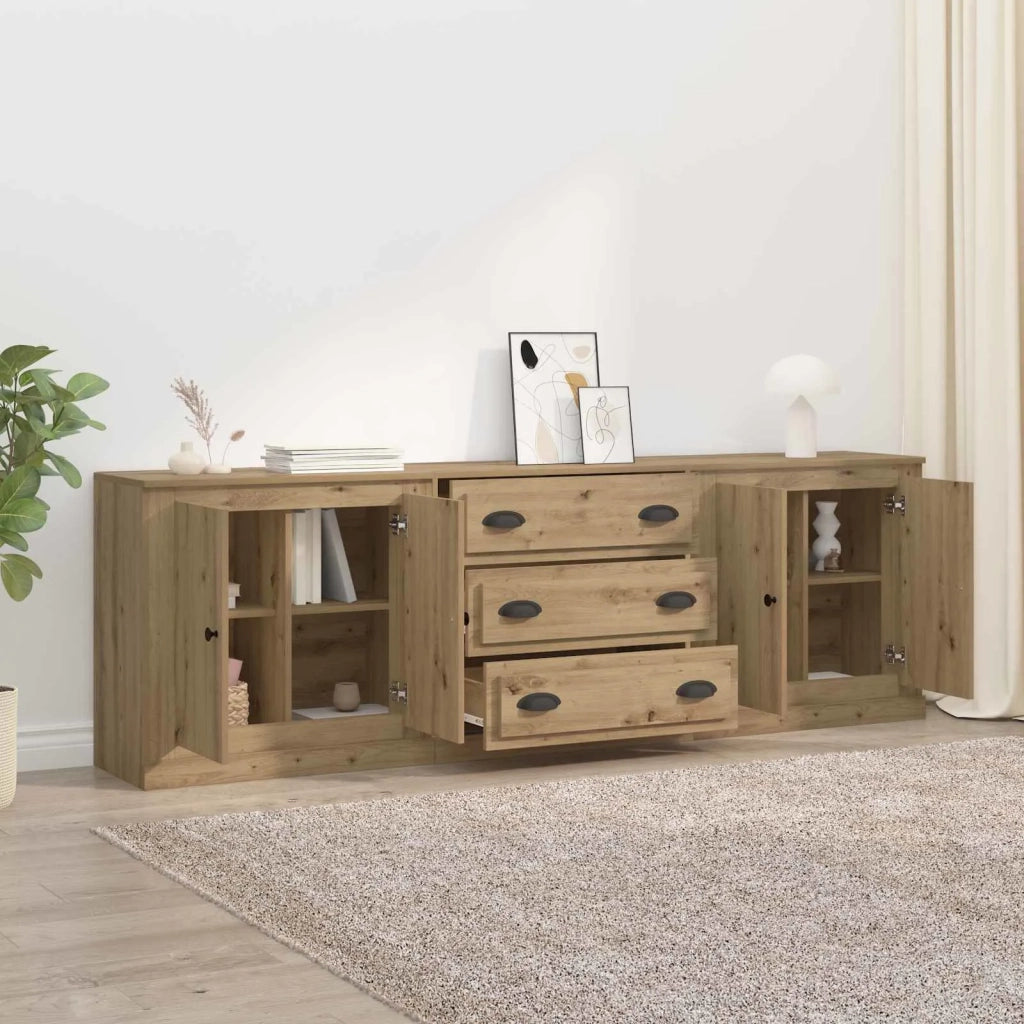 Sideboards 3 pcs Rovere Artigianale 210 x 35,5 x 67,5 cm