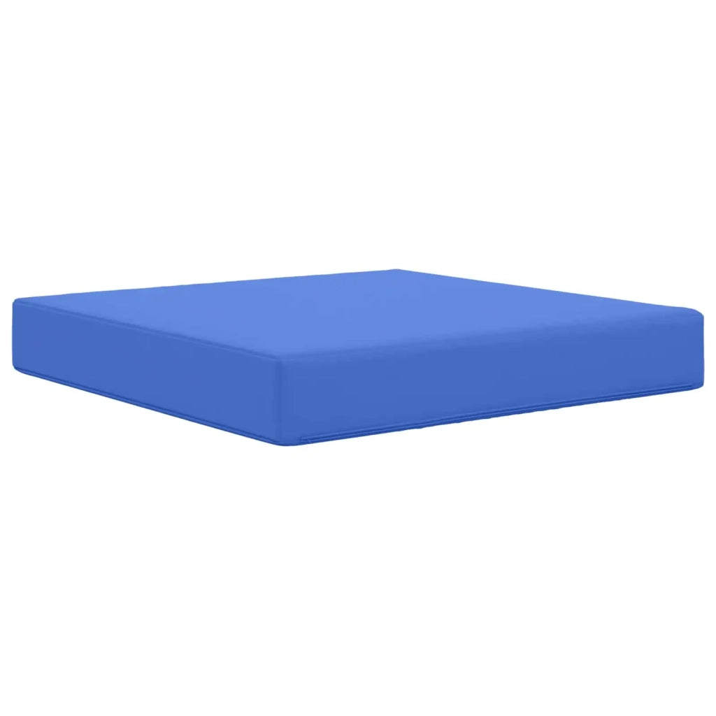 Cuscino per sedie | Cuscino per divano da esterno Blu Reale 60 x 60 x 8 cm
