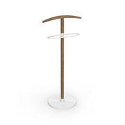 Servomuto Herdasa faggio finitura e metallo, noce e bianco 109x46x34cm