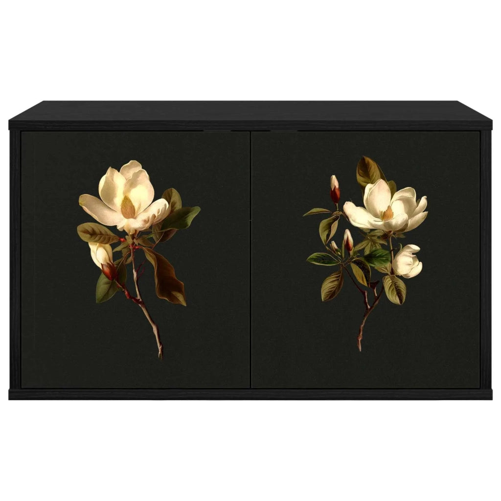 Mobile TV da Parete BREMEN 69 x 33 x 40 cm Rovere Nero 8007146