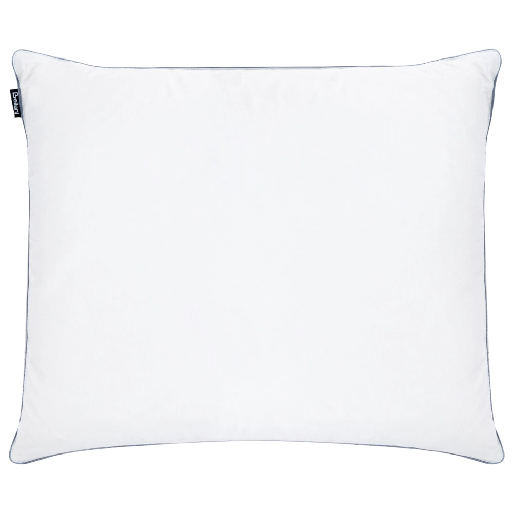 Cuscino alto a triplo scomparto Rivestimento in cotone premium Imbottitura in piuma d'oca Imbottitura in piuma Bianco 50 x 60 cm Teide
