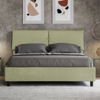 Letto Matrimoniale 160x210 cm Senza Rete Mados Tè verde