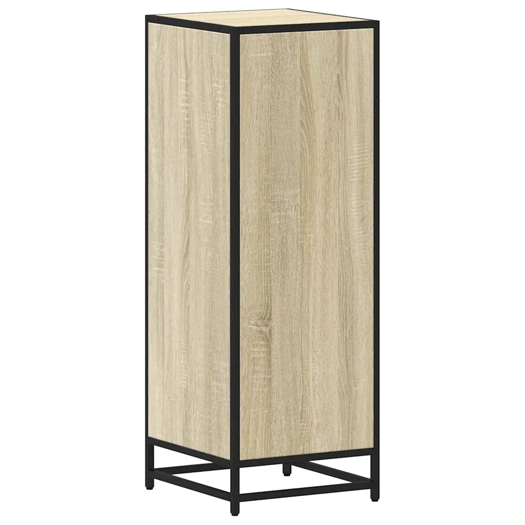 vidaXL Armadietto Bagno Rovere Sonoma 35x37,5x100 cm Legno Multistrato