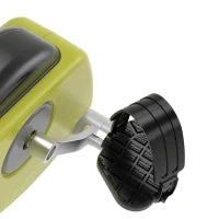 Cyclette Pieghevole da Fitness in Acciaio, Cyclette Magnetica Pieghevole da Casa con Altezza Regolabile, Resistenza Magnetica a 8 Livelli, Schermo LCD, 43x97x109cm, Giallo