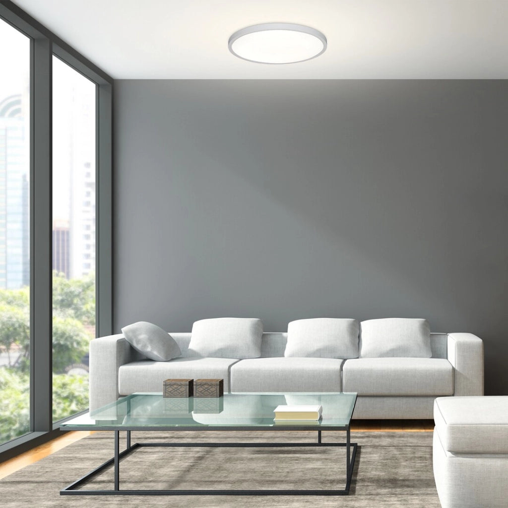 Plafoniera LED Rabalux Paulos bianca tonda Ø50 48W