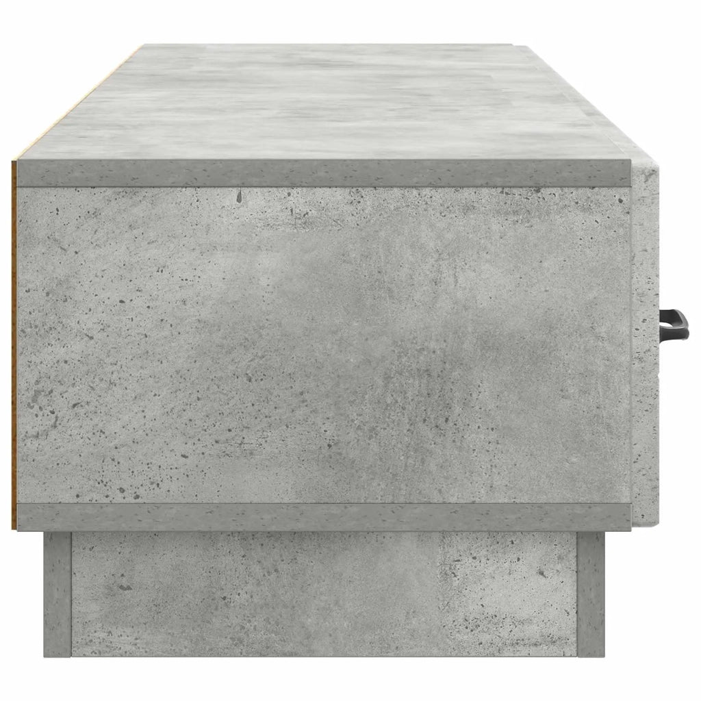 Mobile TV con cassetto Grigio Cemento 147 x 34,5 x 27 cm 895398