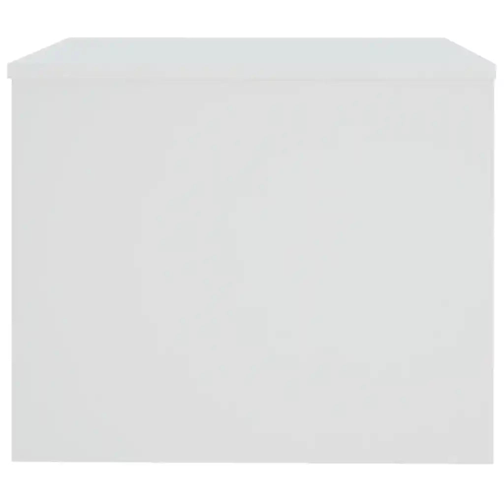 Tavolino da Salotto Bianco 80x50x40 cm in Legno Multistrato 809656