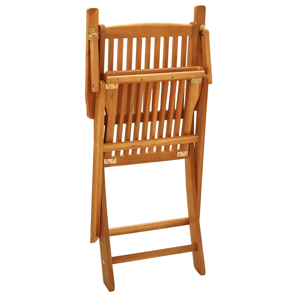 Set da Pranzo per Giardino 5 pz | Set Salotto da Giardino in Legno Massello di Acacia
