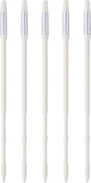 Misuratore di umidità per piante - set da 5 - Aiuta a bagnare correttamente - Nessun batteria necessaria - Realizzato in Giappone - Grande bianco