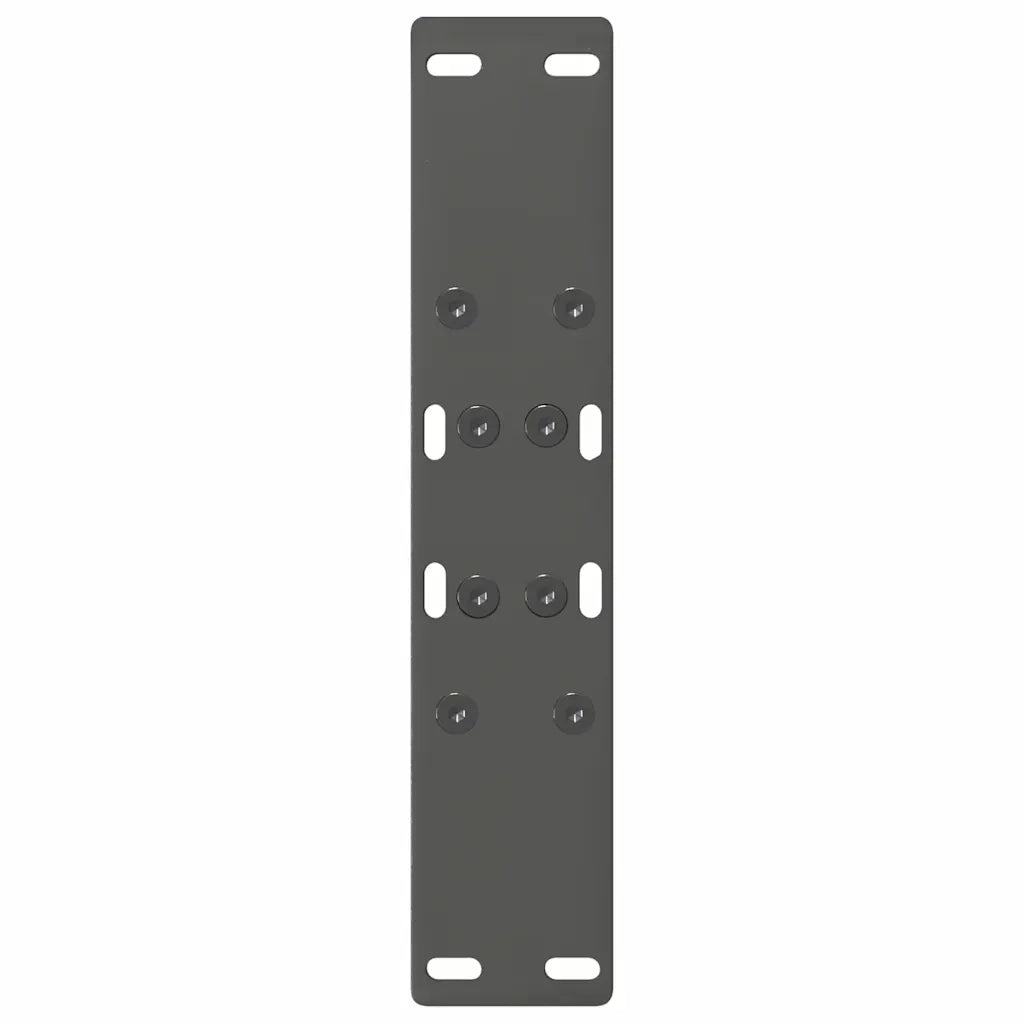 Gambe per Tavolino da CaffÃ¨ a Forma di A 2 pz Antracite 38x(42-43) cm Acciaio