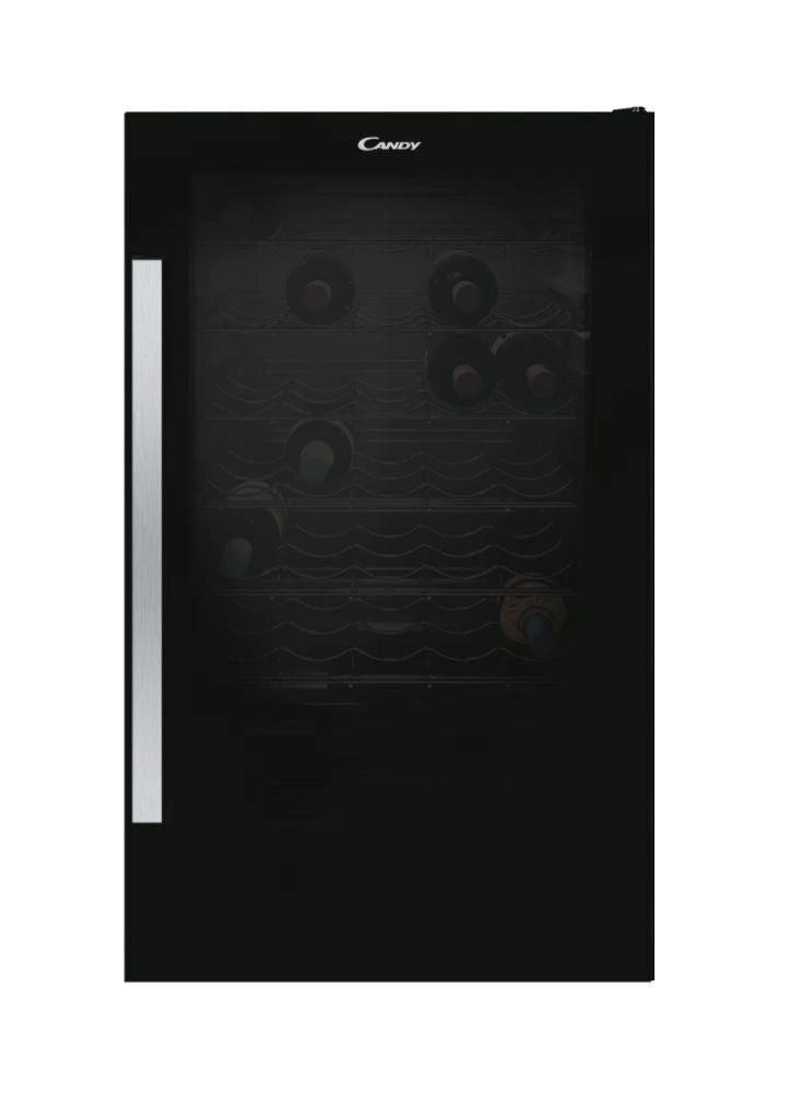 Candy DiVino CWC 150 ED/N Cantinetta vino con compressore Libera installazione Nero 41 bottiglia/bottiglie
