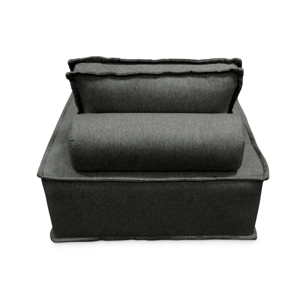 Modulo per divano modulare, 1 posto, grigio