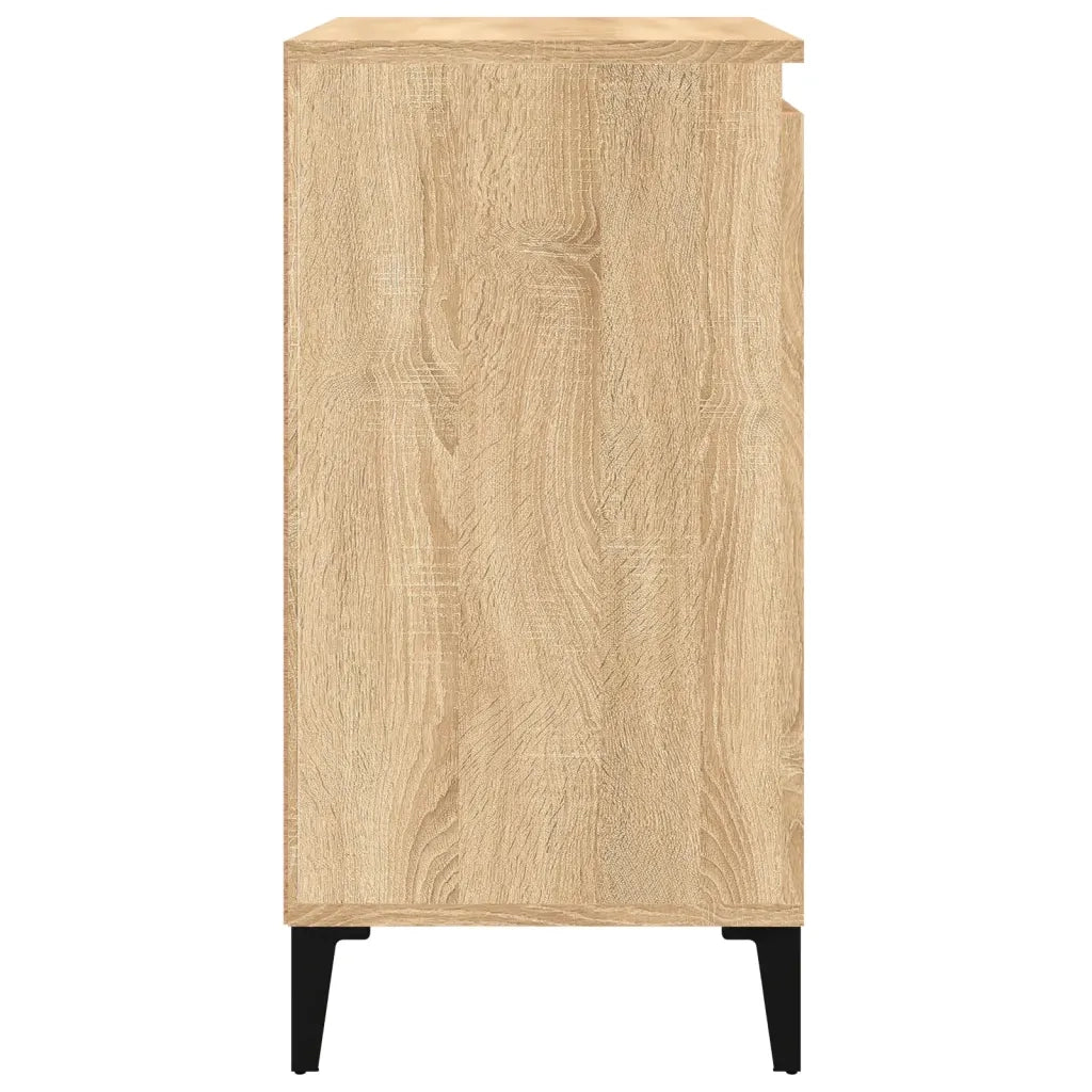 Comodini 2 pz Rovere Sonoma 40x35x70 cm in Legno Multistrato 819651