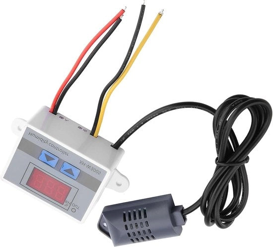 Controllore di Umidità Digitale per Sensori di Umidità 0~99% Rh (12V) - Kit Accessori per Umidità.