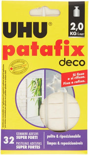 12pz uhu tac patafix super forte fino a kg.2 cod:ferx.50045
