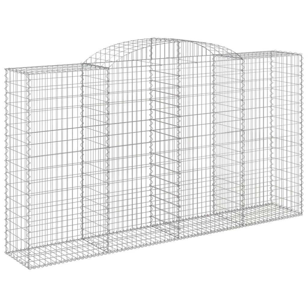 Cesto Gabbione ad Arco 300x50x160/180 cm Ferro Zincatocod mxl 128713