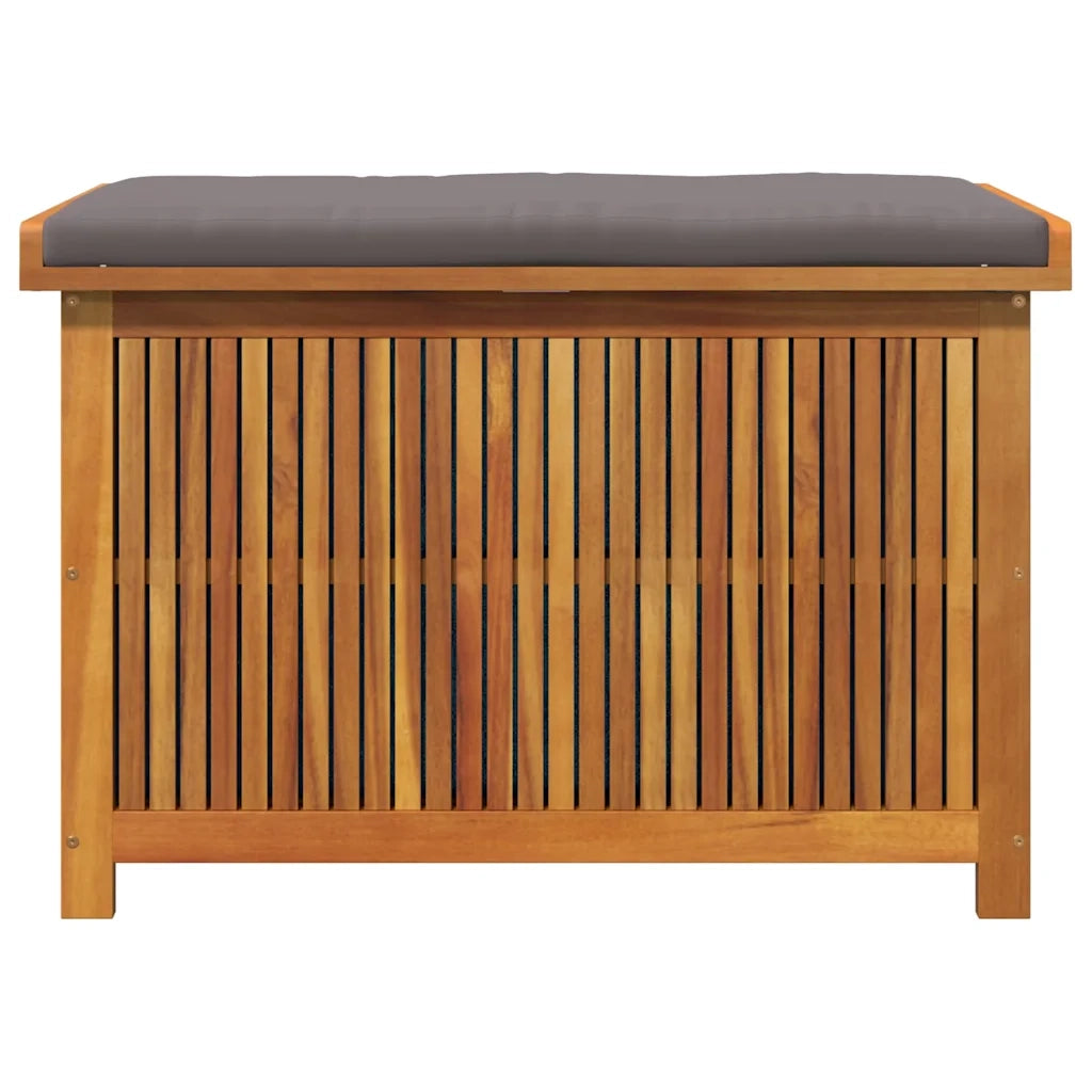 Scatola Cuscini da Esterno 90x50x60,5 cm Legno Massello Acacia