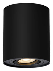 Spot soffitto nero opaco GU10 1 luce Rabalux Kobald 2047