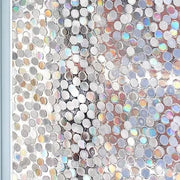 Sticker di vetro - 30 x 300 cm pellicola per finestra - intransparente - resistente ai raggi UV - anticondensazione - occultamento solare - isolamento termico - rimovibile con acqua - riutilizzabile - adatto per ufficio e casa