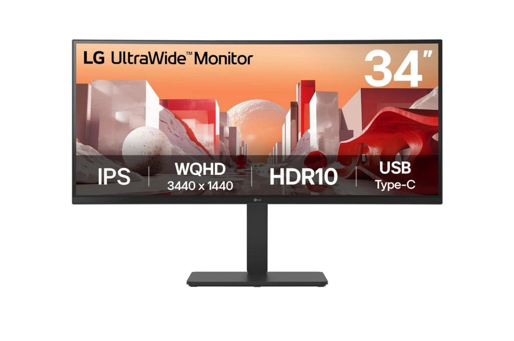 Lg 34ba75qe-b monitor pc 86,4 cm (34") 3440 x 1440 pixel wide quad hd lcd nero - 34BA75QE-B.AEU