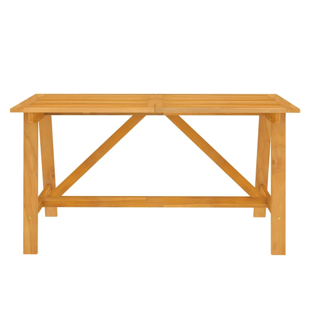 Set Mobili da Pranzo per Giardino 5 pz Legno Massello di Acacia 3087124