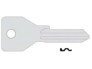 CHIAVE 5 SPINE GRANDI 01070101- - 01070101 (tipo silca CS119) - 10 pezzi CISA
