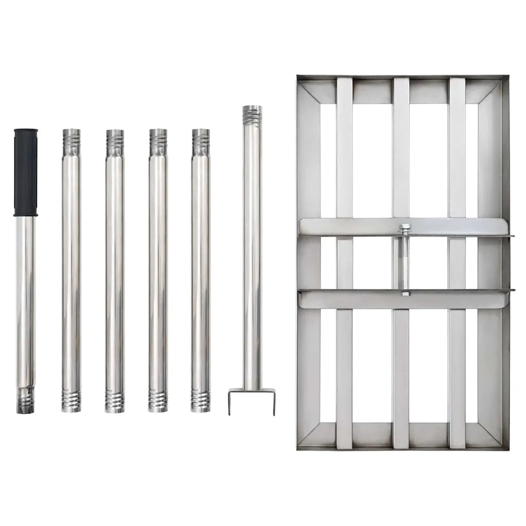 Rastrello da Giardino Argento Acciaio inossidabile CFW9619099