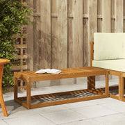 Sedia da giardino-Panca da esterno Naturale 115 x 43 x 37 cm 128591