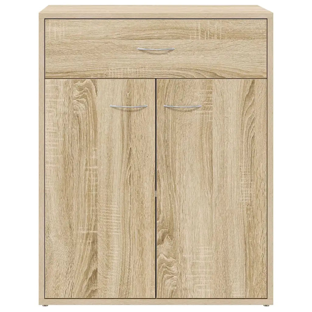 Credenza Rovere Sonoma 60x30x75 cm in Truciolato cod mxl 14795