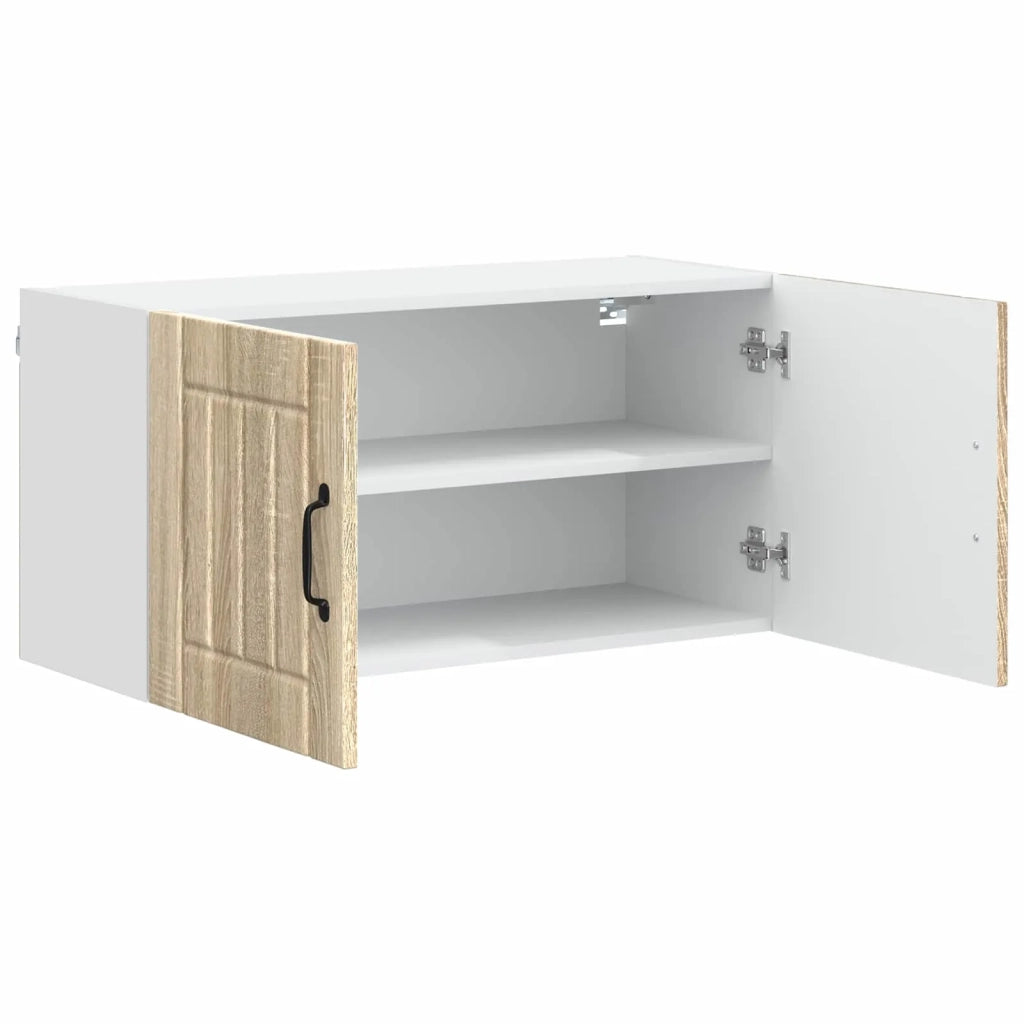 Pensile da cucina | Armadietto a muro LUCCA Rovere Sonoma 80 x 31 x 40 cm
