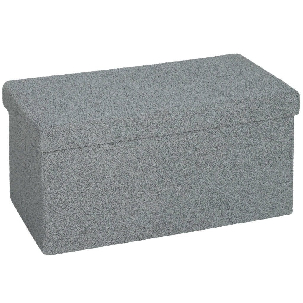 Pouf con contenitore ¨C zephmum ¨C grigio scuro