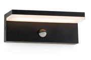 Applique LED da Esterno con Sensore PIR – 10W IP54 – Luce Fredda, Naturale o Calda – Design Moderno da Parete Colore della luce: Luce fredda