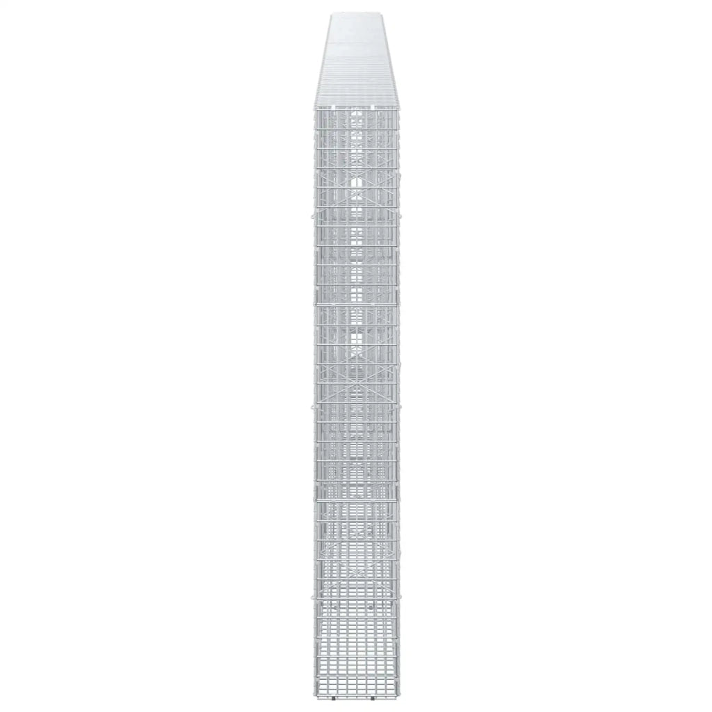 Gabione con Filo da 3,5 mm e Rete da 5x2,5 cm 550x20x150 cm 3461693