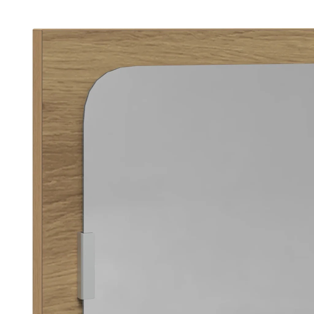 Mensola Specchio rovere artigianale 90 x 10,5 x 37 cm 862527