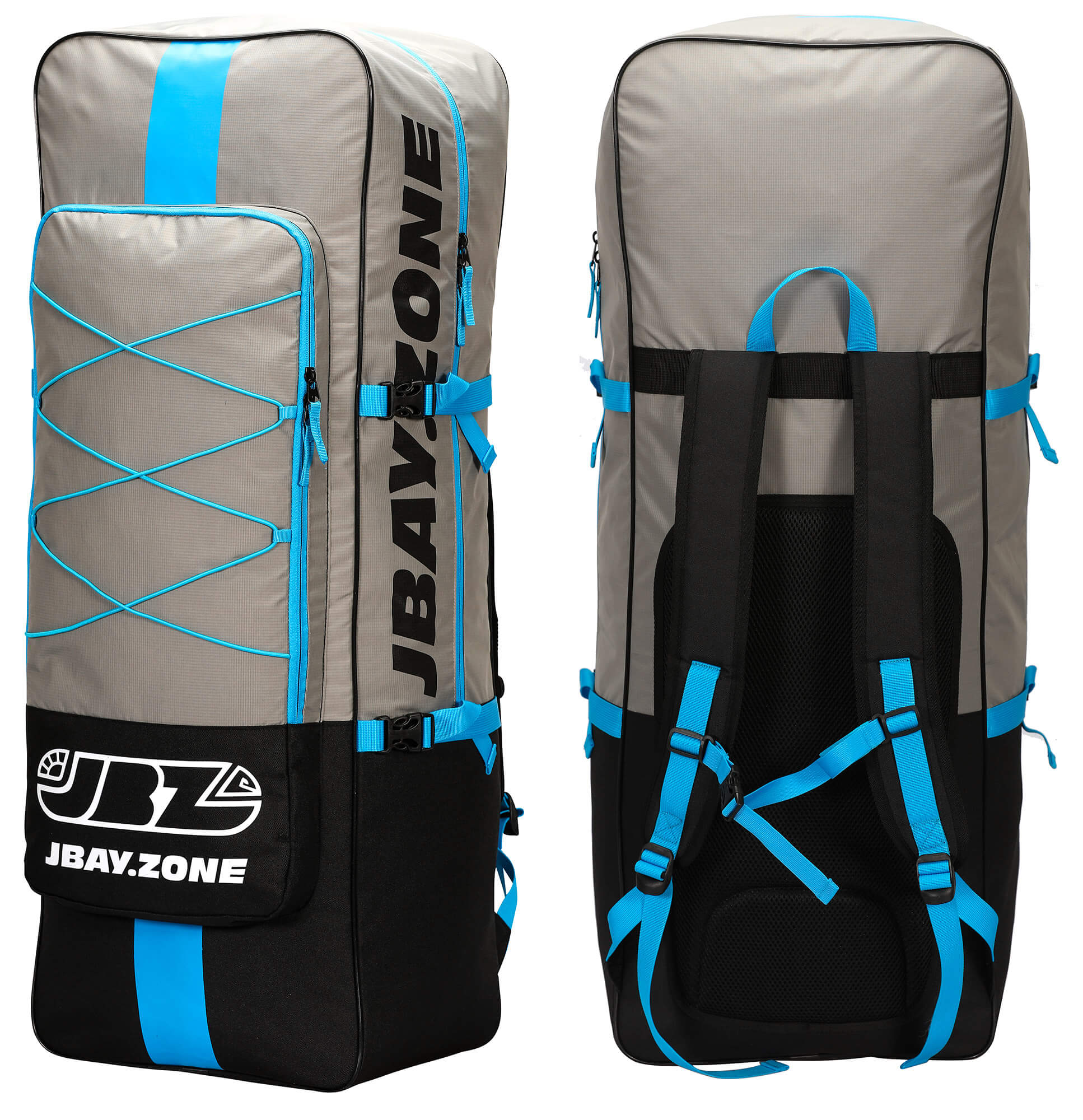 SUP Tavola Stand Up Paddle Gonfiabile 426x71x15 cm con Pagaia Zaino e Accessori Jbay.Zone Rush CJ4