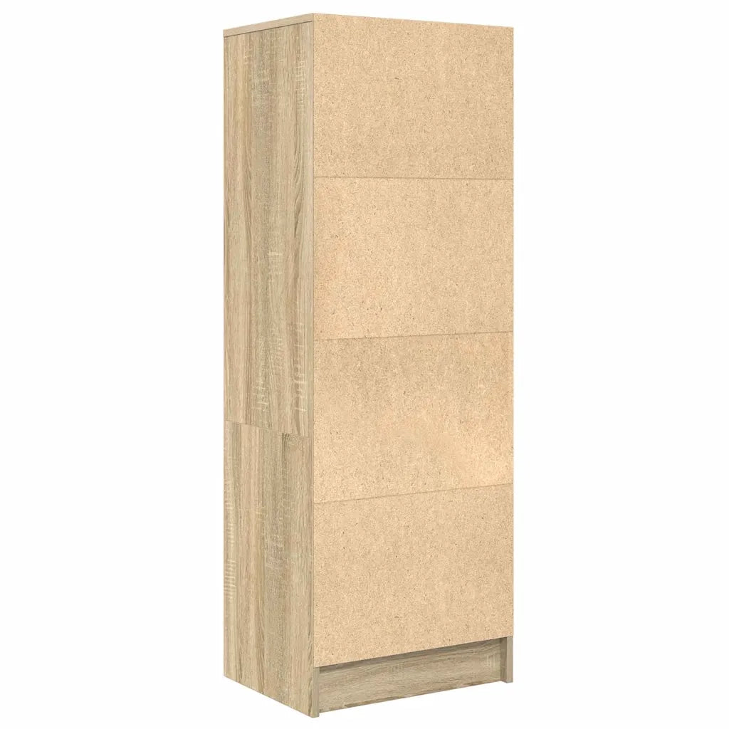 Credenza con Cassetto-Buffet-Armadio da cucina Rovere Sonoma 45,5 x 34 x 127 cm
